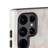 Rose Gold Marble Galaxy S25 Ultra Impact Case
